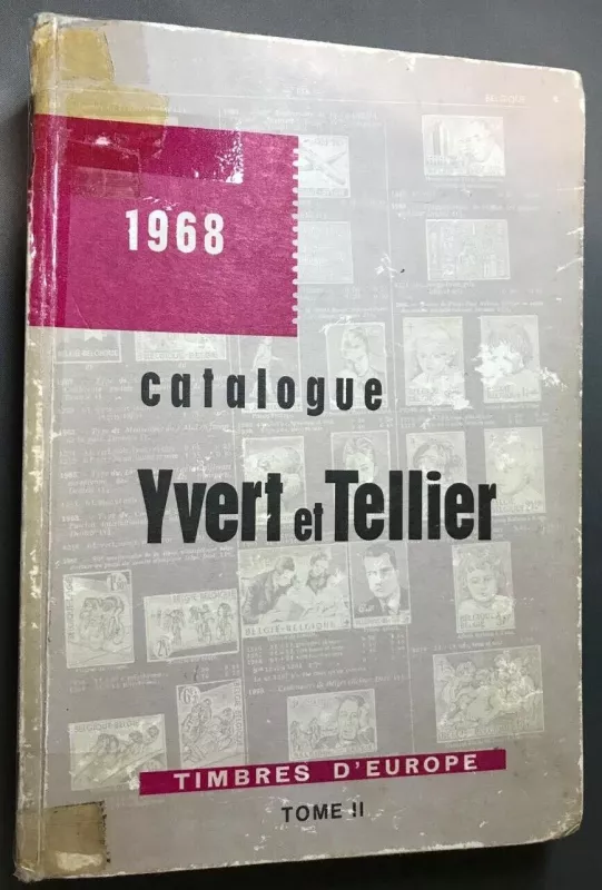 Catalogue Yvert et Tellier Tome II Timbres d'Europe 1968 - Yvert et Tellier, knyga 2
