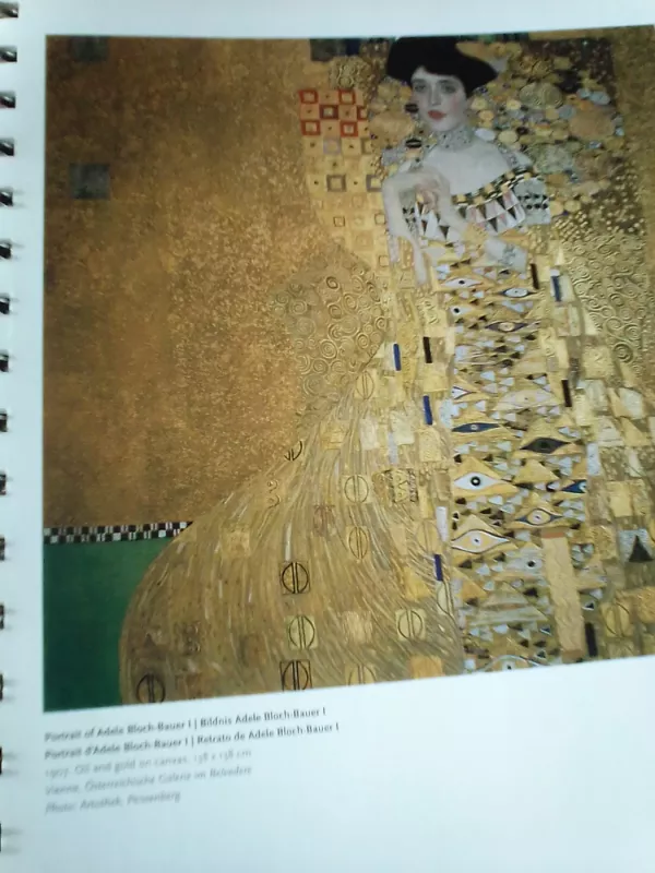 2002 Taschen diary Gustav Klimt - Gustav Klimt, knyga 4