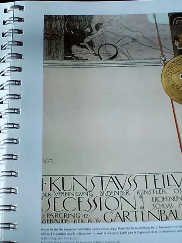 2002 Taschen diary Gustav Klimt - Gustav Klimt, knyga 5