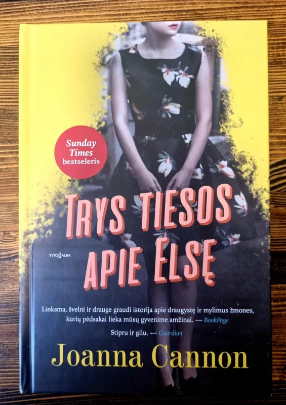 TRYS TIESOS APIE ELSĘ - Joanna Cannon, knyga 2