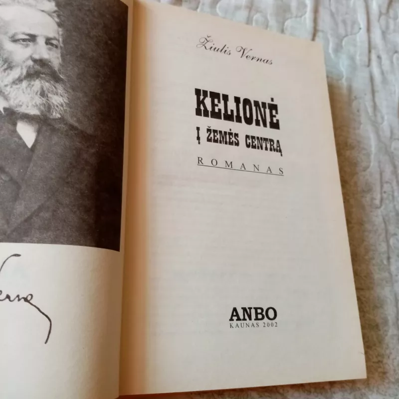 Kelionė į Žemės centrą - Žiulis Vernas, knyga 3