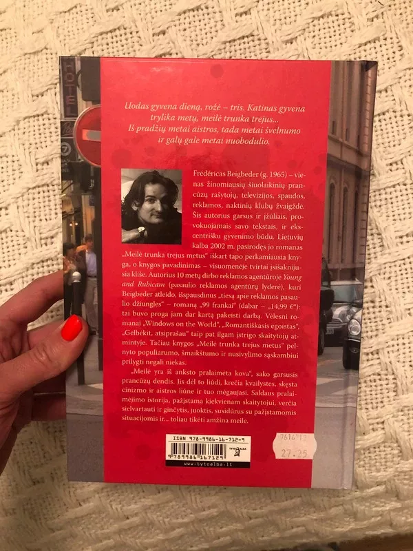 Meilė trunka trejus metus - Frederic Beigbeder, knyga 3
