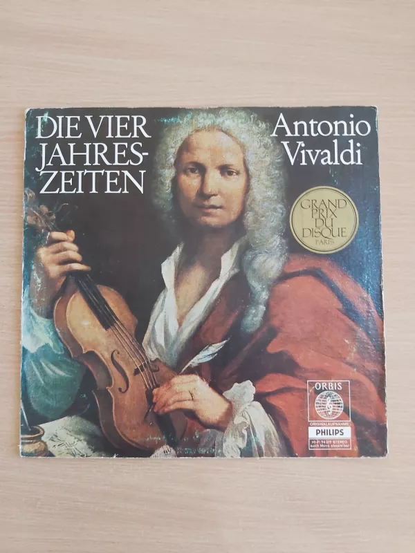 Die Vier Jahres-Zeiten - Antonio Vivaldi I Musici, plokštelė 2