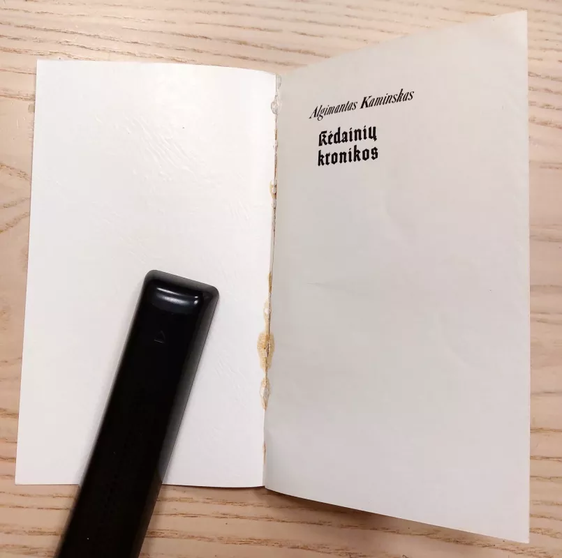 Kėdainių kronikos - Algimantas Kaminskas, knyga 3