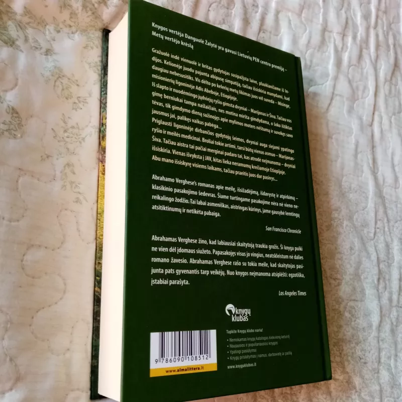 Vienuolės paslaptis - Abraham Verghese, knyga 4