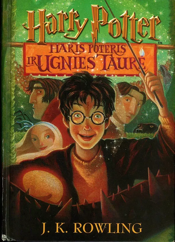 Haris Poteris (7 knygos) + Magiški Hario Poterio pasauliai - Rowling J. K., knyga 6