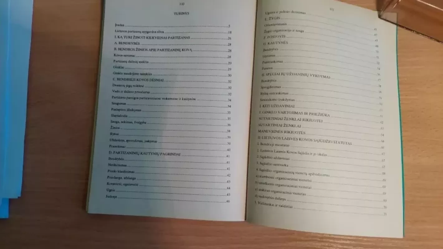 LLKS teisiniai norminiai dokumentai (partizanų statutas) - Majoras Jakimavičius, knyga 4