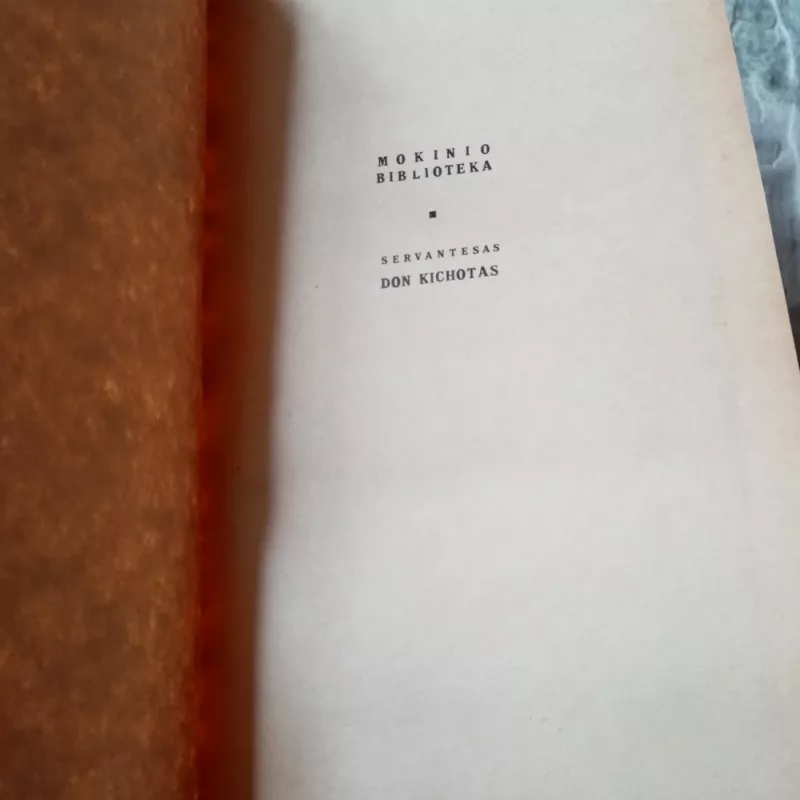 Don Kichotas - Migelis Servantesas, knyga 3