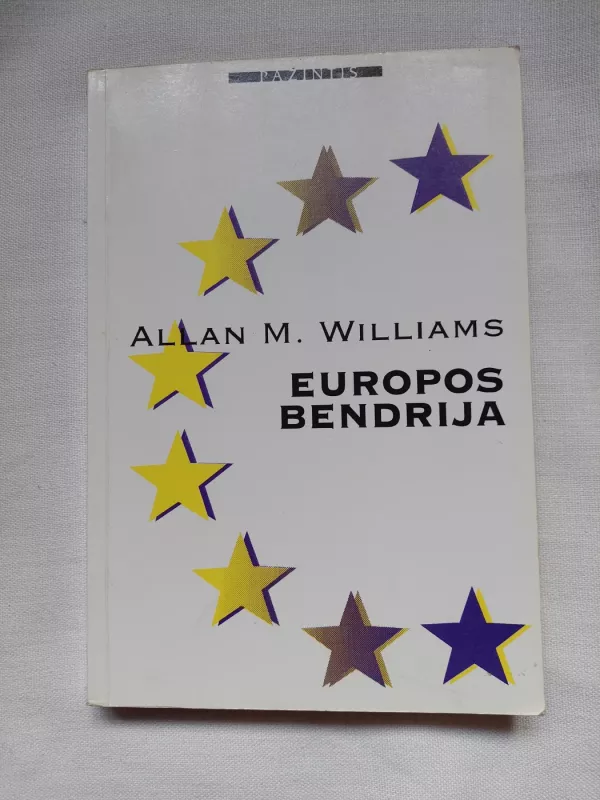 Europos bendrija - Allan Williams, knyga 2