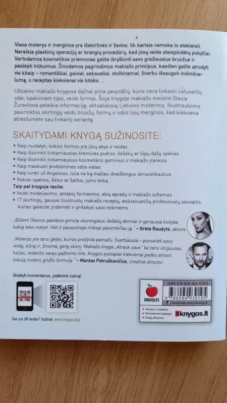ATRASK SAVE. MAKIAŽO PASLAPTYS IŠ PROFESIONALŲ LŪPŲ - Olesia Žuravliova, knyga 3