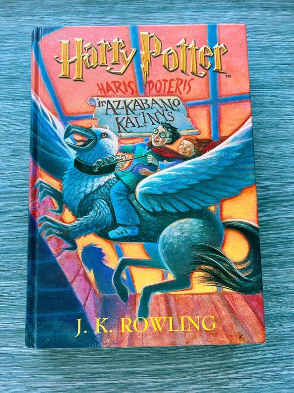 Haris Poteris ir Azkabano kalinys - Rowling J. K., knyga 2