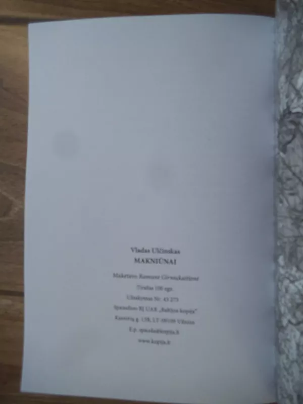 Makniūnai - Vladas Ulčinskas, knyga 4