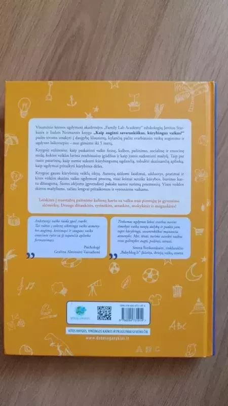 Kaip auginti savarankiškus, kūrybingus vaikus - Indrė Neimantė, knyga 4