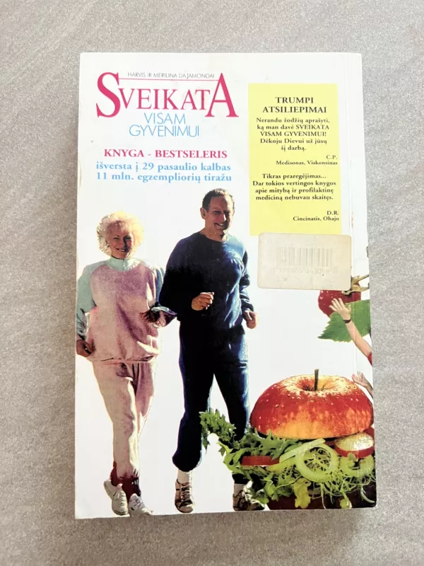 Sveikata visam gyvenimui - Harvis Dajamondas, Merilina  Dajamond, knyga 3