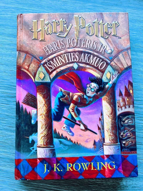 Haris Poteris ir Išminties akmuo - Rowling J. K., knyga 3