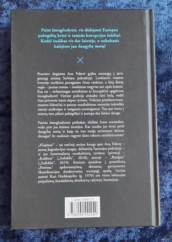 Klajūnai - Kati Hiekkapelto, knyga 3