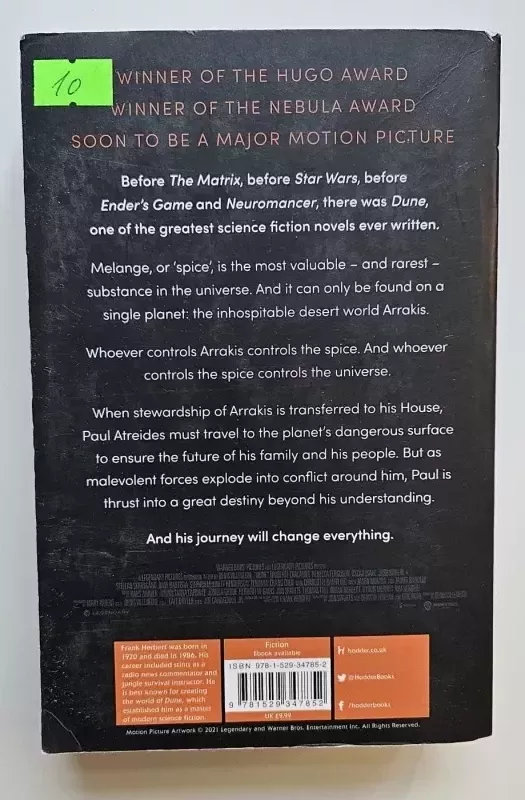 Dune - Frank Herbert, knyga 3