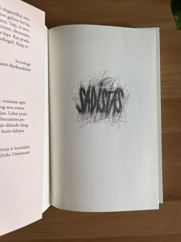 Sadistas - Asta Padagaitė, knyga 3