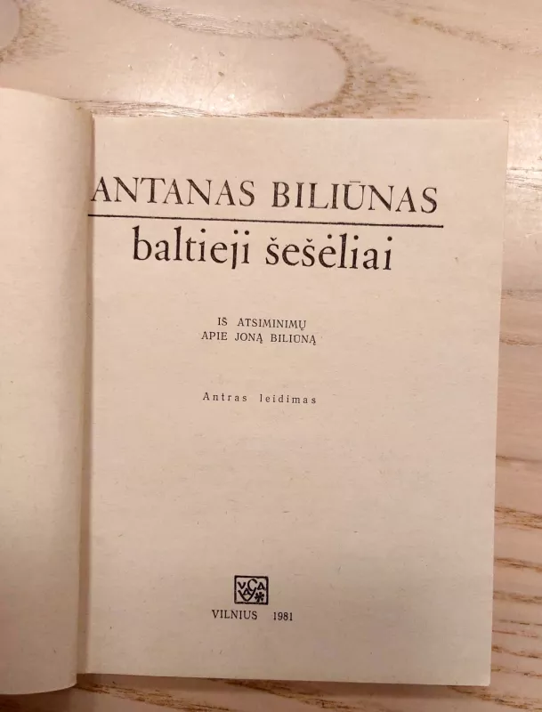 Baltieji šešėliai - Antanas Biliūnas, knyga 3