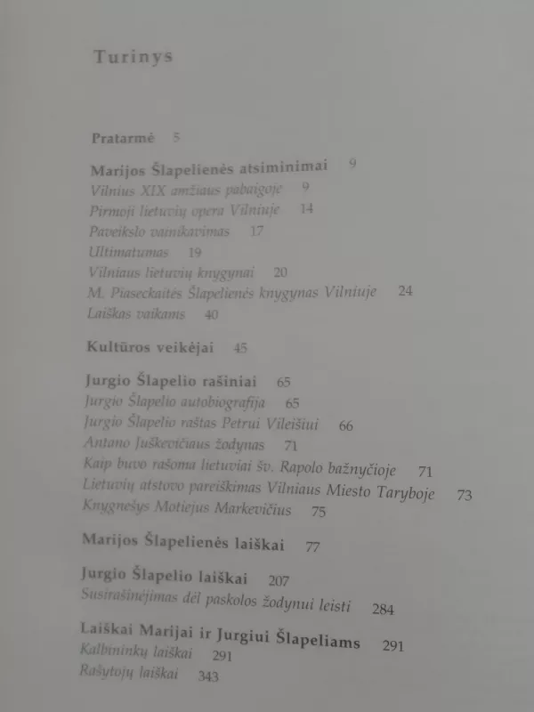 Marijos ir Jurgio Šlapelių archyvas - Vladas Žukas, knyga 4
