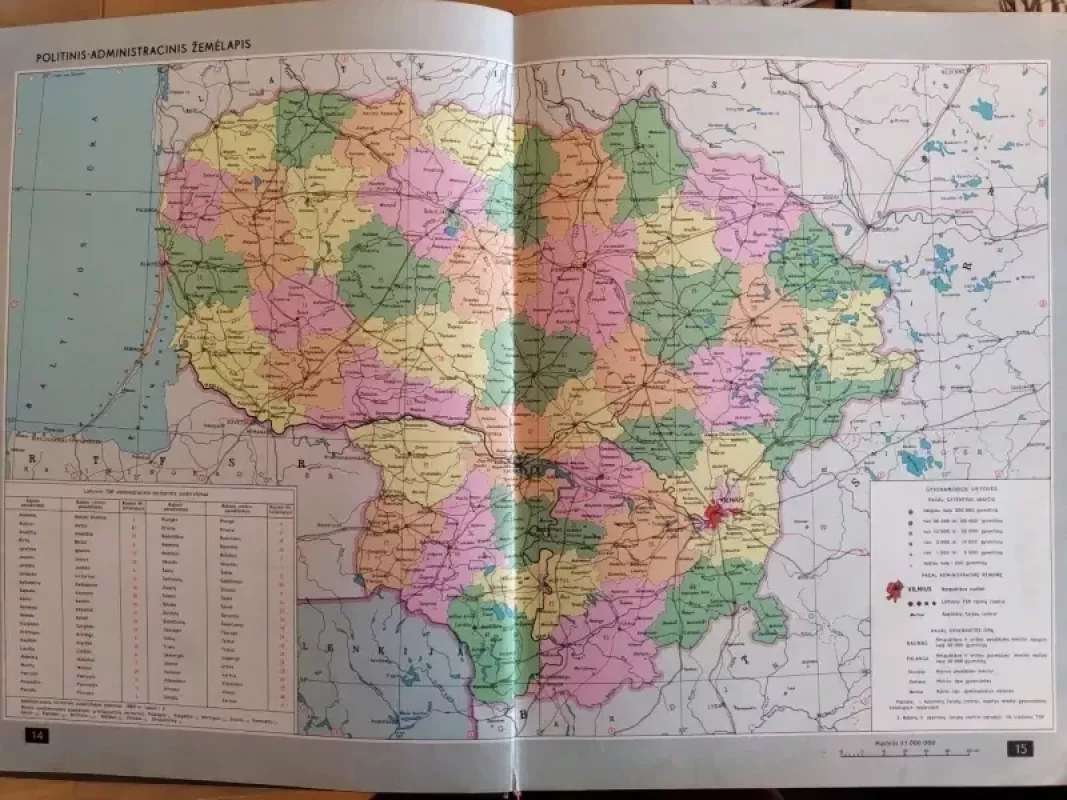 Lietuvos TSR atlasas - Autorių Kolektyvas, knyga 4