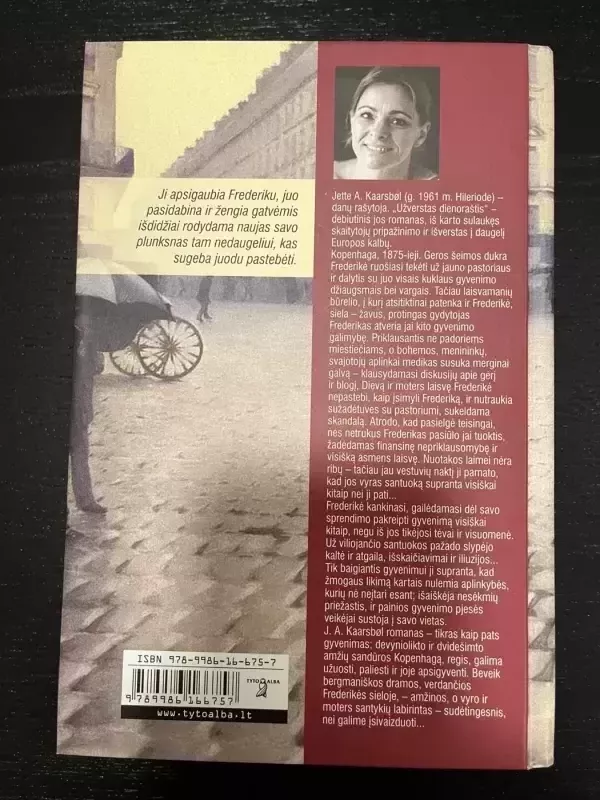 Užverstas dienoraštis - Jette A. Kaarsbol, knyga 3