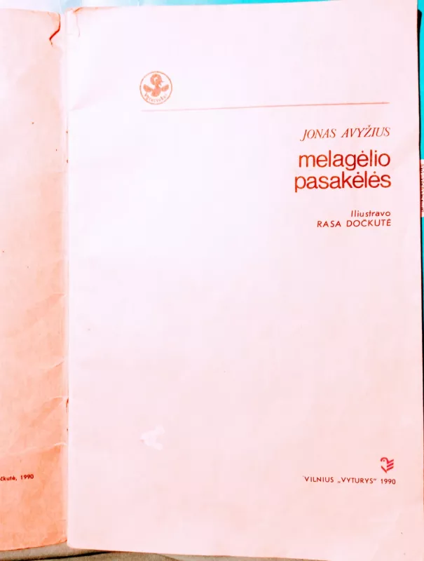 Melagėlio pasakėlės - Jonas Avyžius, knyga 3