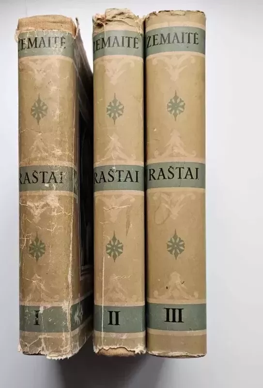 Žemaitė Raštai, 1956 m., 3 tomai - Žemaitė, knyga 4