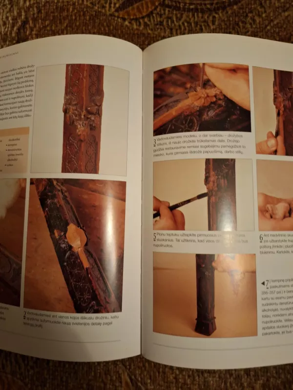 Išsamūs iliustruoti medžio darbai - Stephen Corbett, knyga 6