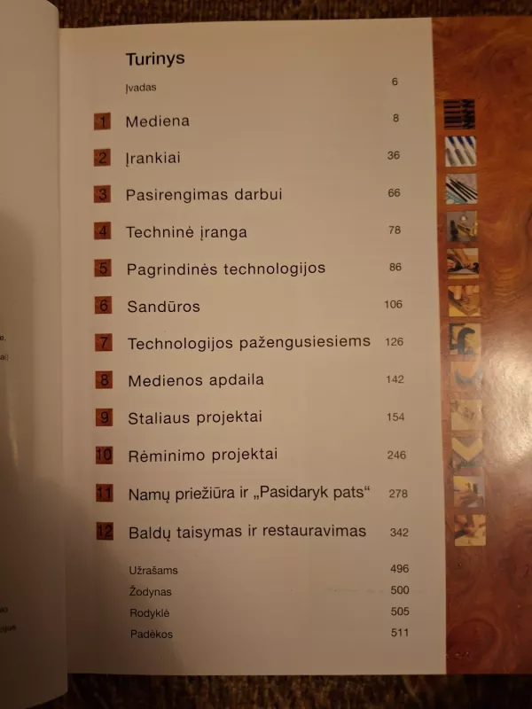 Išsamūs iliustruoti medžio darbai - Stephen Corbett, knyga 3