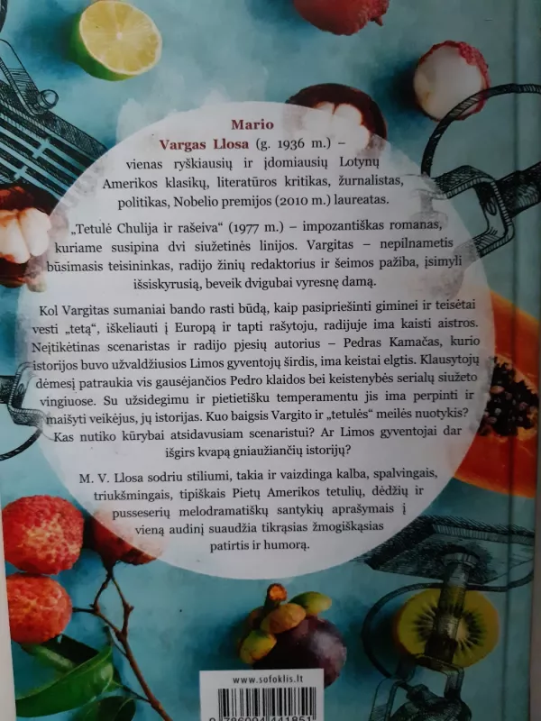 Tetulė Chulija ir rašeiva - Mario Vargas Llosa, knyga 3