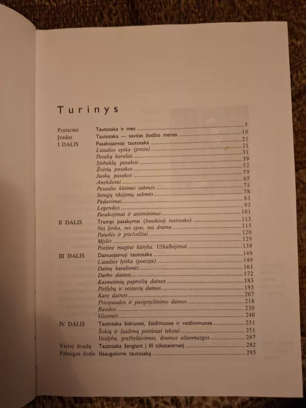 Lietuvių tautosaka - Leonardas Sauka, knyga 4