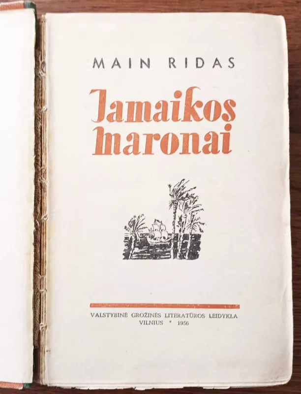 Jamaikos maronai - Tomas Main Ridas, knyga 3
