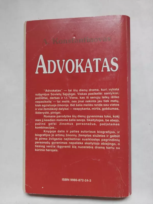 Advokatas - A. Konstantinovas, knyga 3