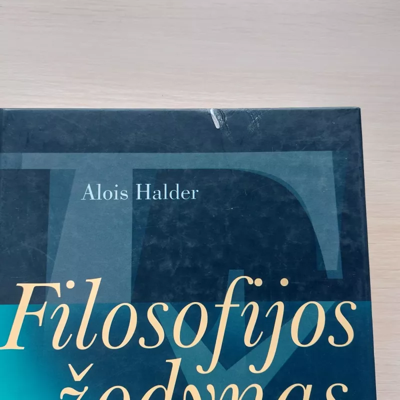 Filosofijos žodynas - Alois Halder, knyga 3