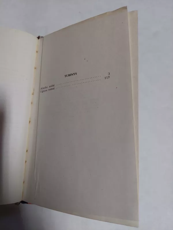 Alacho sodai - Pjeras Gamara, knyga 2