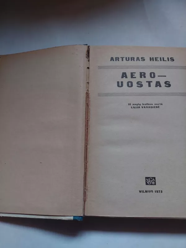 Aerouostas - Arthur Hailey, knyga 3