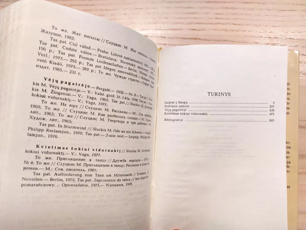 Raštai (2 tomas) - Mykolas Sluckis, knyga 5