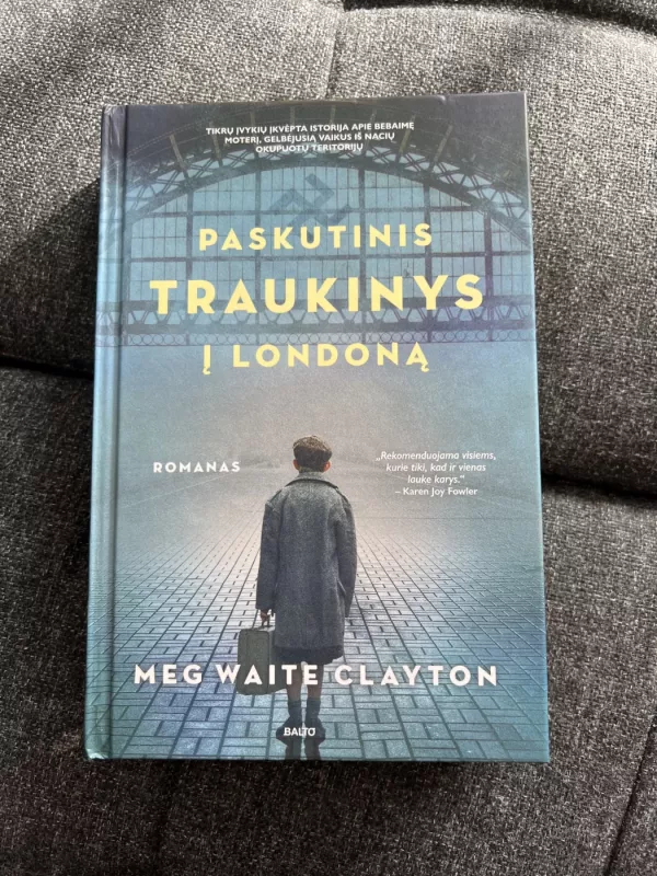 Paskutinis traukinys į Londoną - Meg Waite Clayton, knyga 2