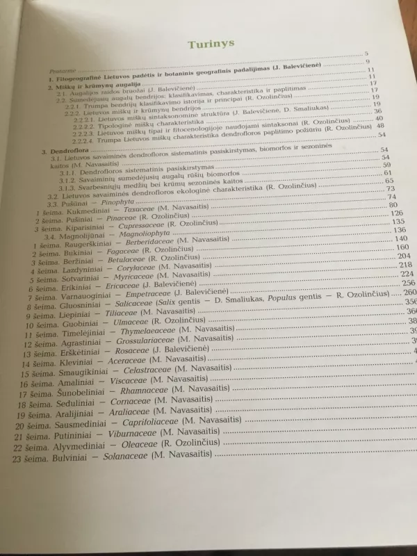 Lietuvos dendoflora - Autorių Kolektyvas, knyga 4