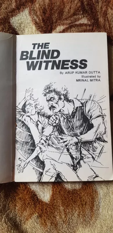 The blind witness - Arup Kumar Dutta, knyga 3