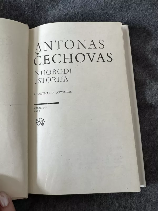 Nuobodi istorija  Palata nr. 6 - Antonas Čechovas, knyga 3