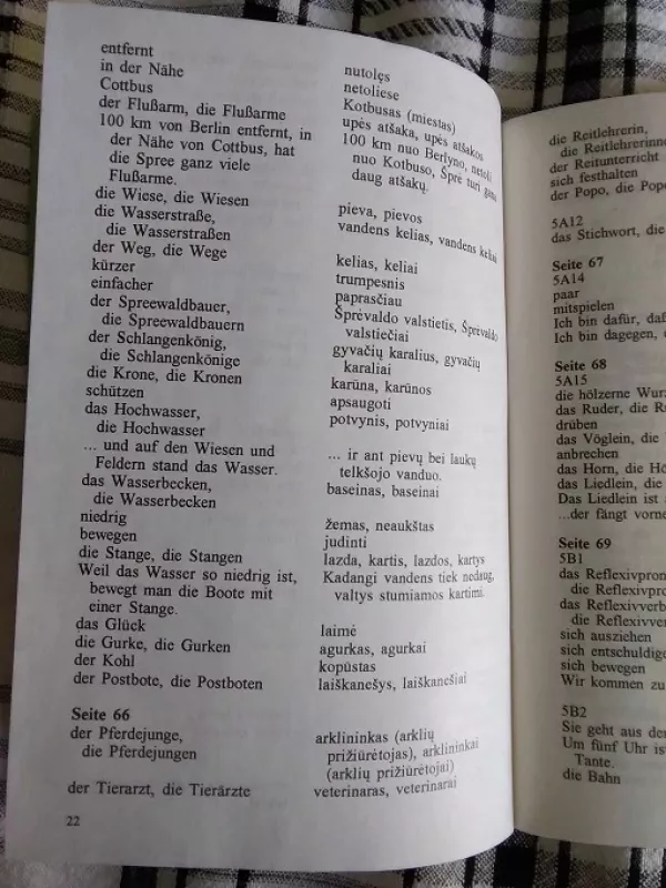 Mobilusis Vokiečių-lietuvių kalbų aiškinamasis žodynėlis vaikams 2 - Nijolė Bazarienė, knyga 4