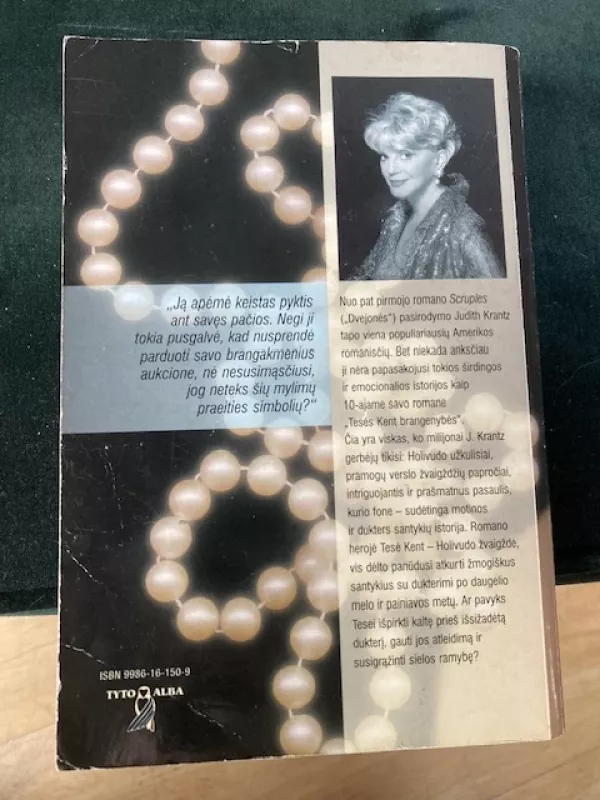 TESĖS KENT BRANGENYBĖS - Judith Krantz, knyga 4