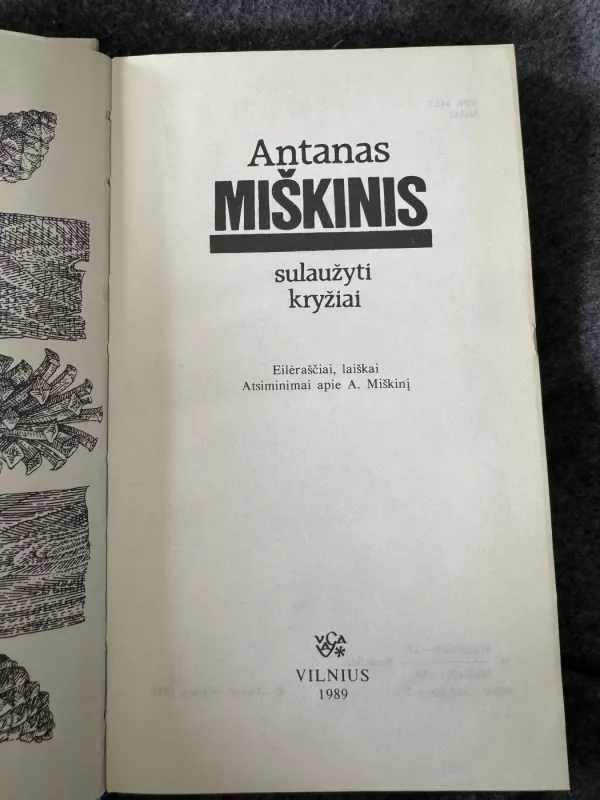 Sulaužyti kryžiai - Antanas Miškinis, knyga 3