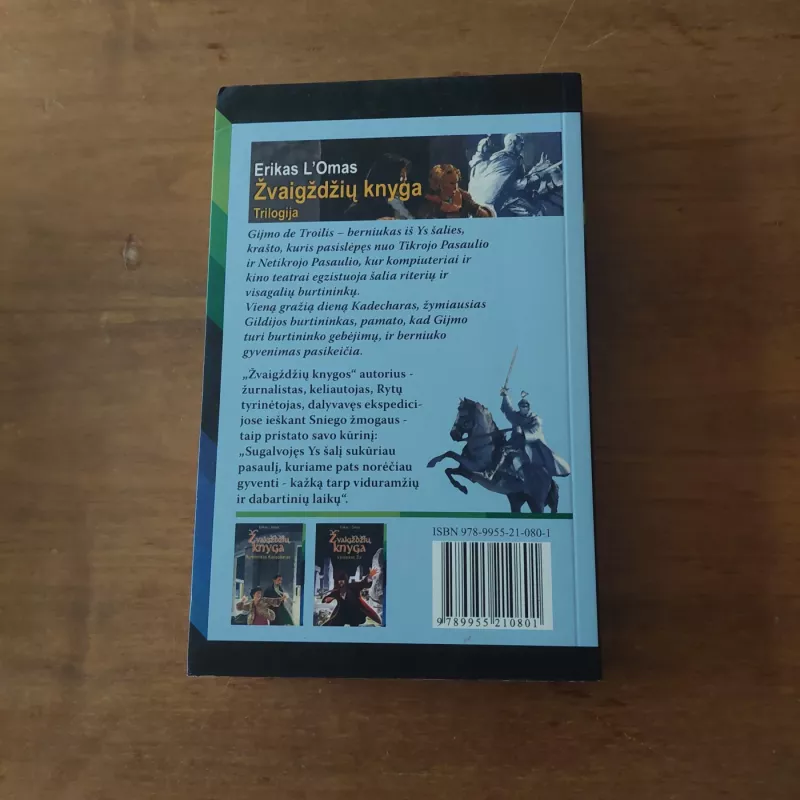 Žvaigždžių knyga: Vaiduoklio veidas - Erikas L'Omas, knyga 3