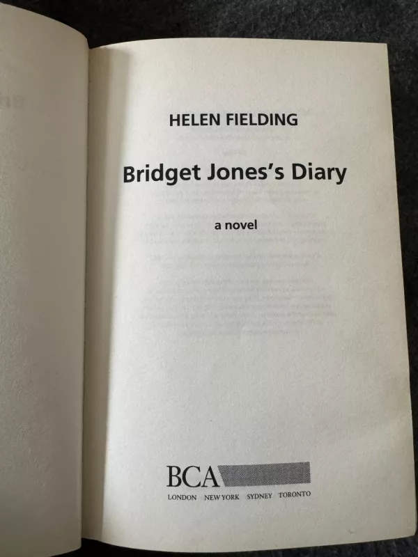 Bridget Jone’s Diary - Fielding Helen, knyga 2