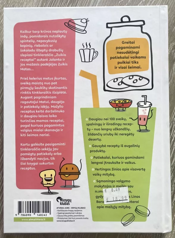 Zuikio receptai - Jolanta Ščipokė, knyga 3