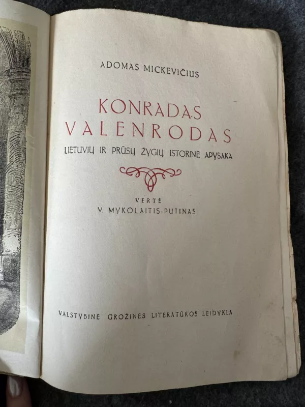 Konradas Valenrodas - Adomas Mickevičius, knyga 3