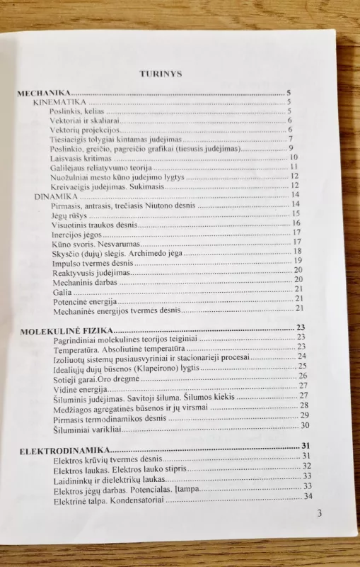 Fizika 2001 m. Abiturientui - Mindaugas Stakvilevičius, knyga 4